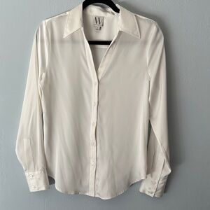 Worthington Womens Cuffed Long Sleeve Regular Fit Button-Down Shirt